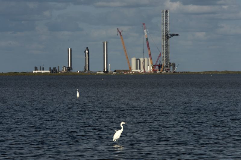 SpaceX正在博卡奇卡建造的发射设施